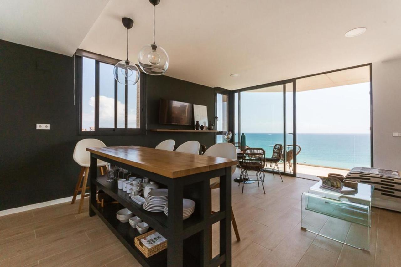 Modern Sea Front Sea Water Apartment Аликанте Екстериор снимка