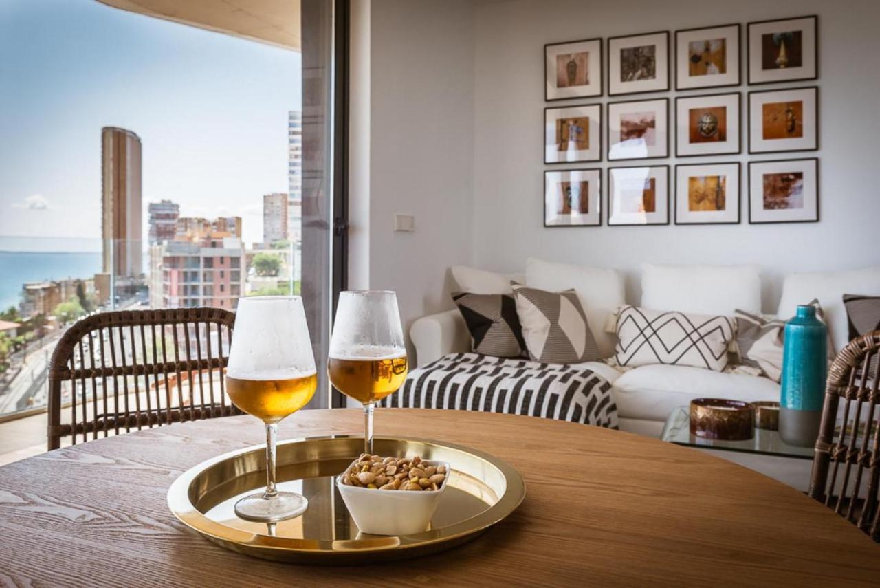 Modern Sea Front Sea Water Apartment Аликанте Екстериор снимка