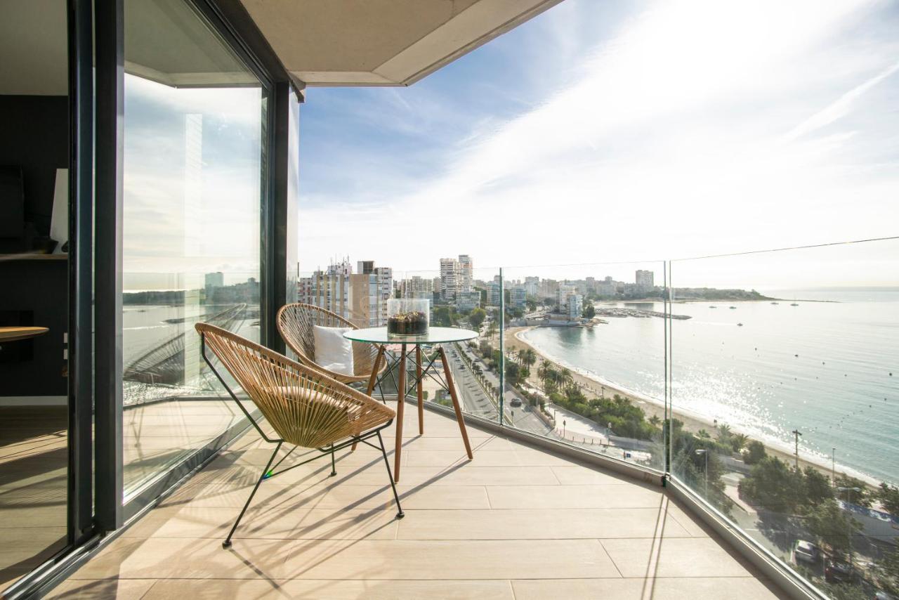 Modern Sea Front Sea Water Apartment Аликанте Екстериор снимка